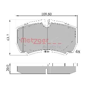 METZGER AUTOTEILE 1170226