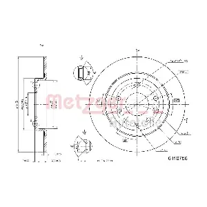 METZGER AUTOTEILE 6110756