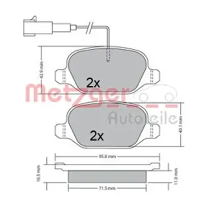 METZGER AUTOTEILE 1170555