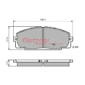 METZGER AUTOTEILE 1170872