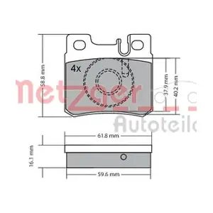 METZGER AUTOTEILE 1170158
