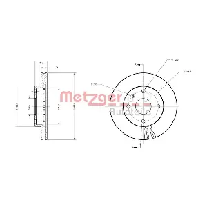 METZGER AUTOTEILE 6110525