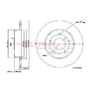 METZGER AUTOTEILE 6110300