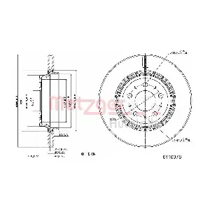 METZGER AUTOTEILE 6110378