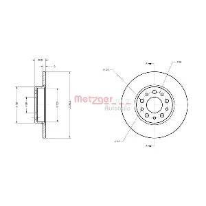 6110828 METZGER AUTOTEILE