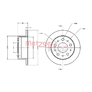 METZGER AUTOTEILE 6110338