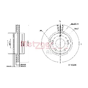 6110235 METZGER AUTOTEILE