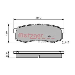 METZGER AUTOTEILE 1170871
