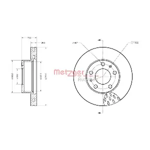 METZGER AUTOTEILE 6110851
