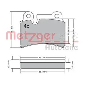 METZGER AUTOTEILE 1170408