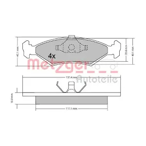 METZGER AUTOTEILE 1170426