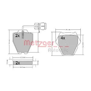 METZGER AUTOTEILE 1170364