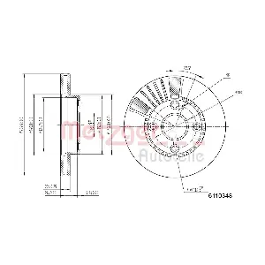 METZGER AUTOTEILE 6110348