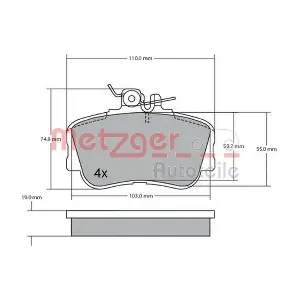 METZGER AUTOTEILE 1170069
