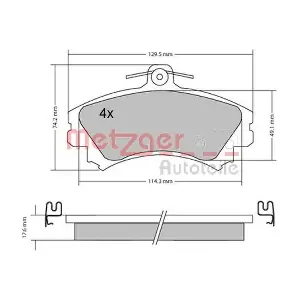 METZGER AUTOTEILE 1170166