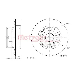 METZGER AUTOTEILE 6110773