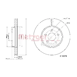 METZGER AUTOTEILE 6110078