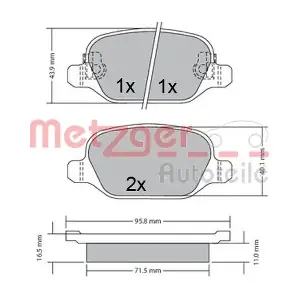 METZGER AUTOTEILE 1170680
