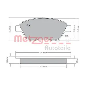 METZGER AUTOTEILE 1170048