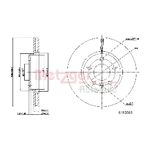 METZGER AUTOTEILE 6110583