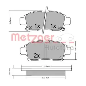 METZGER AUTOTEILE 1170436