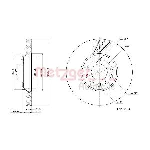 METZGER AUTOTEILE 6110164