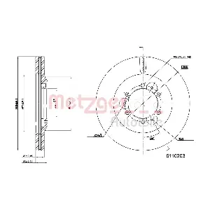 METZGER AUTOTEILE 6110203