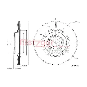 6110612 METZGER AUTOTEILE