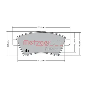 METZGER AUTOTEILE 1170442