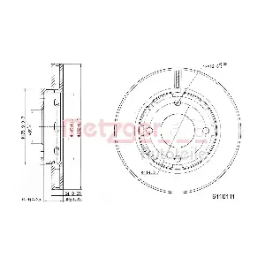 METZGER AUTOTEILE 6110111