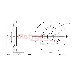 6110823 METZGER AUTOTEILE