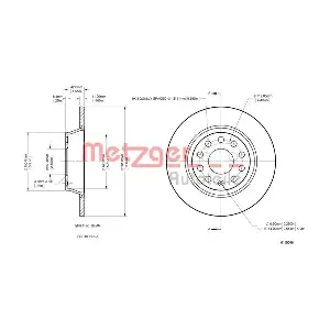 METZGER AUTOTEILE 6110046