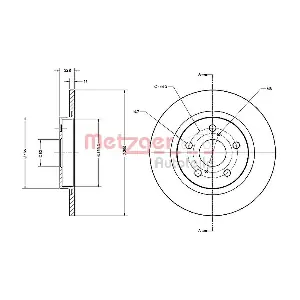 METZGER AUTOTEILE 6110427