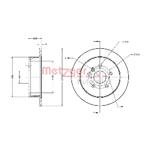 METZGER AUTOTEILE 6110658