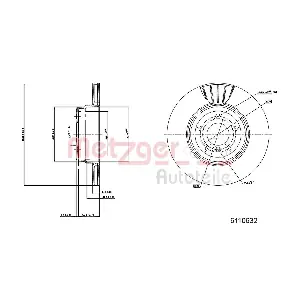 6110632 METZGER AUTOTEILE