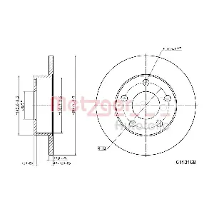 6110168 METZGER AUTOTEILE