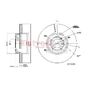 METZGER AUTOTEILE 6110380