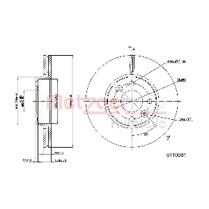 METZGER AUTOTEILE 6110681