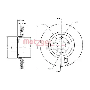 METZGER AUTOTEILE 6110698