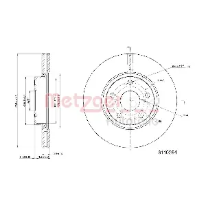 6110264 METZGER AUTOTEILE