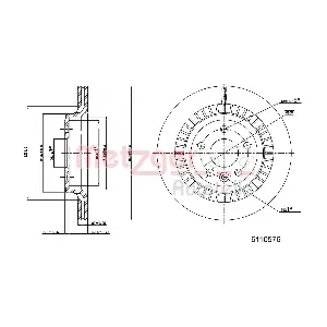 METZGER AUTOTEILE 6110576