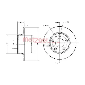 METZGER AUTOTEILE 6110490