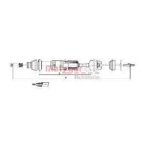 METZGER AUTOTEILE 11.2281