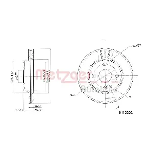 METZGER AUTOTEILE 6110202