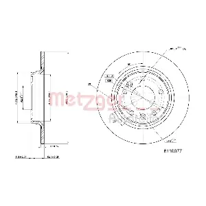 METZGER AUTOTEILE 6110077