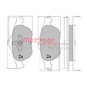 METZGER AUTOTEILE 1170556