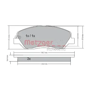 METZGER AUTOTEILE 1170205