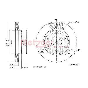 METZGER AUTOTEILE 6110089