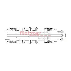METZGER AUTOTEILE 11.5858