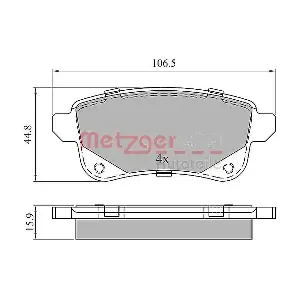 1170909 METZGER AUTOTEILE